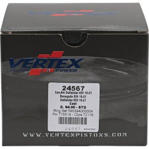 Can-Am Outlander Piston Kit - Vertex Pistons - Cast Replica - `17-`21